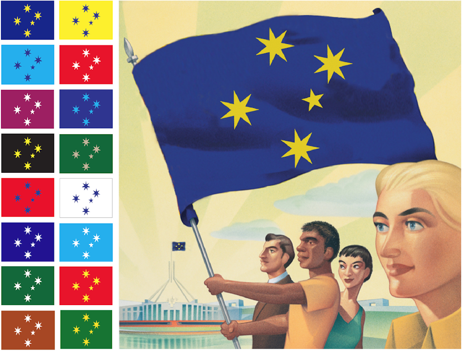 the crux of the issue with a new australian flag