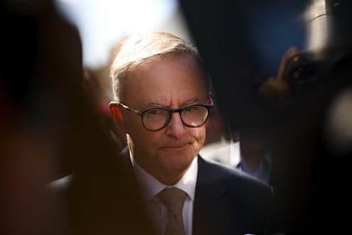 Labor trending down in Newspoll before Albanese's stumble