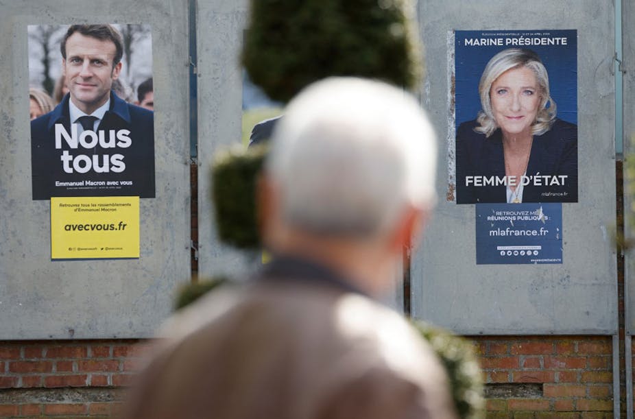 Emmanuel Macron and Marine Le Pen have qualified for the second round of the presidential election, as in 2022.
