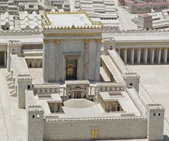 A model of Jerusalem's Second Temple
