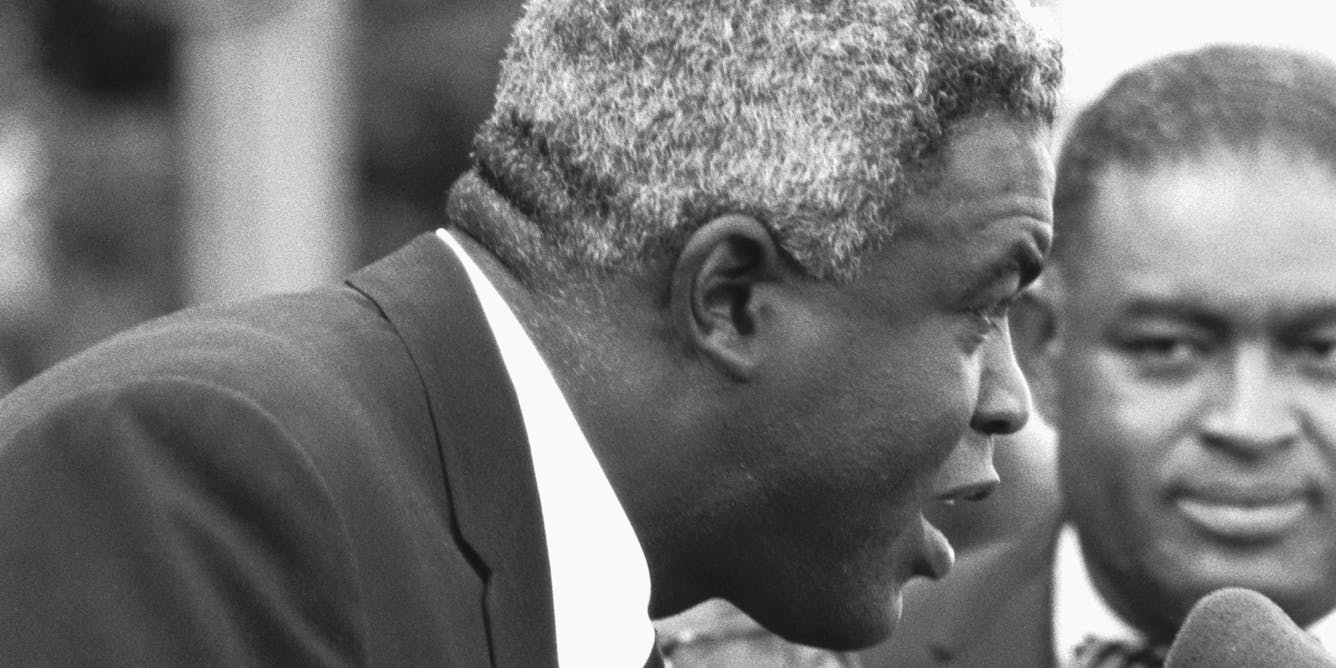 After the abuse Jackie Robinson endured, Frank Robinson refused to take it