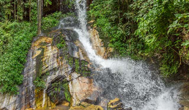 Arinta waterfall, Ipole Iloro, Ekiti State, Nigeria. 