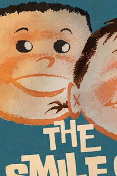 Book cover will an illustration of two smiling children
