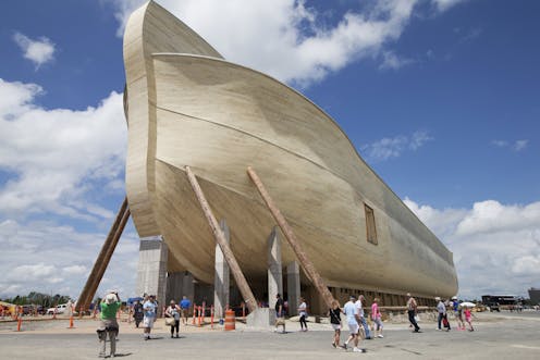 At a popular evangelical tourist site, the Ark Encounter, the image of a 'wrathful God' appeals to millions