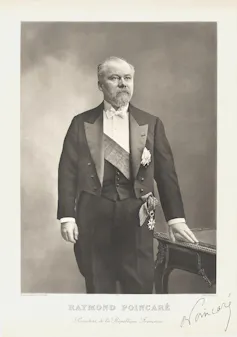 Portrait officiel du Président de la République française Raymond Poincaré
