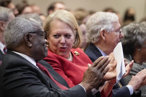 Clarence Thomas and his wife's text messages highlight missing ethics rules at the Supreme Court