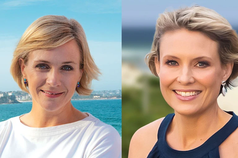 Zali Steggall and Katherine Deves