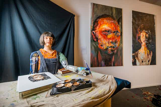 Is AI-generated art really creative? It depends on the presentation