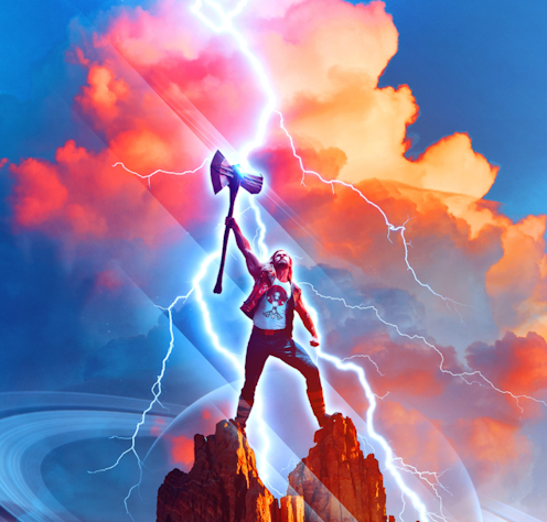 Disparar rayos de tormenta como Thor