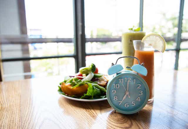 Meal and a clock