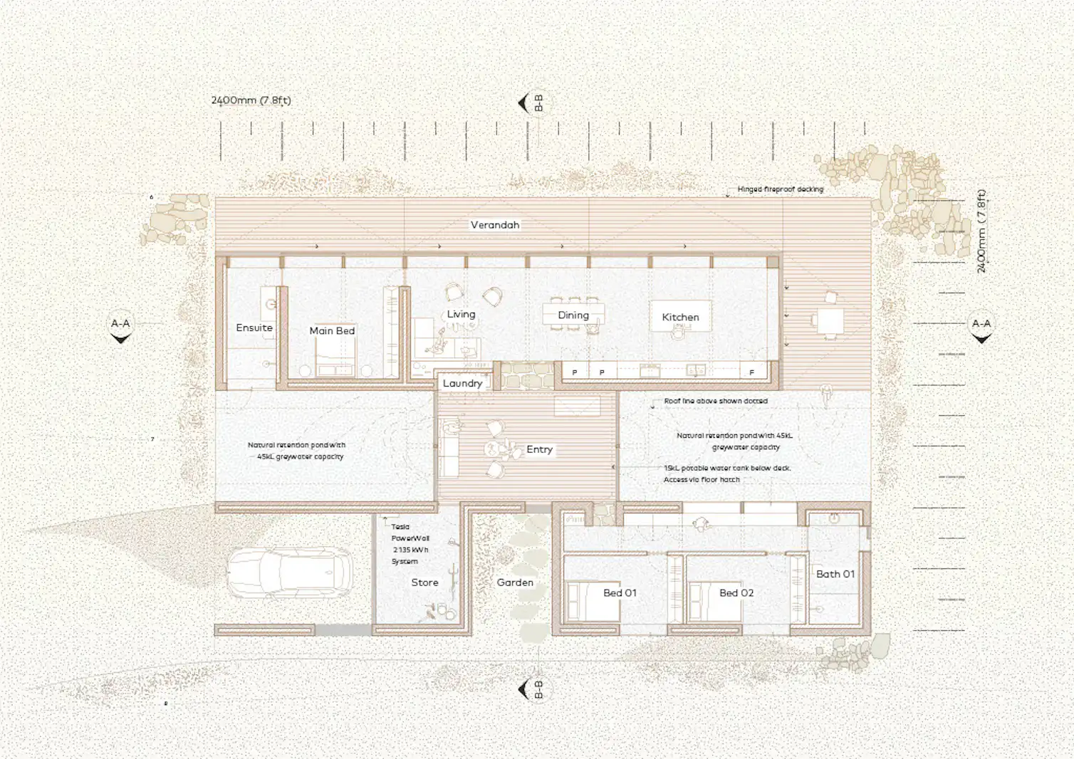 Defensible House Design How our bushfire-proof house design could help people flee rather than ...