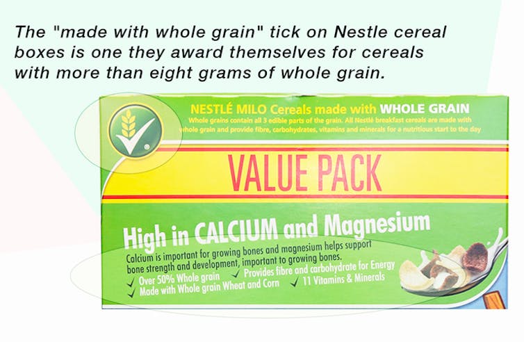 Food labels low fat