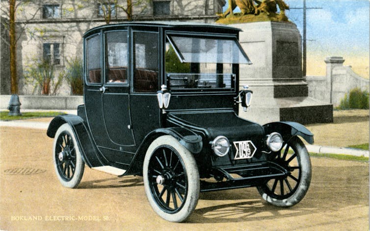 Early electric car