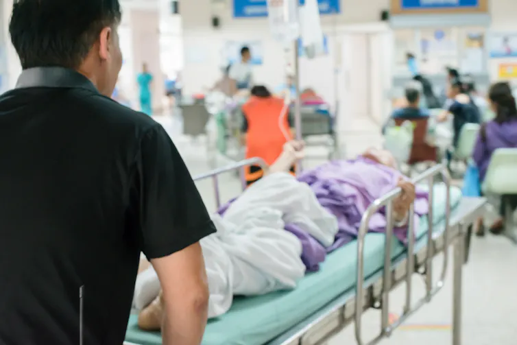 A busy hospital