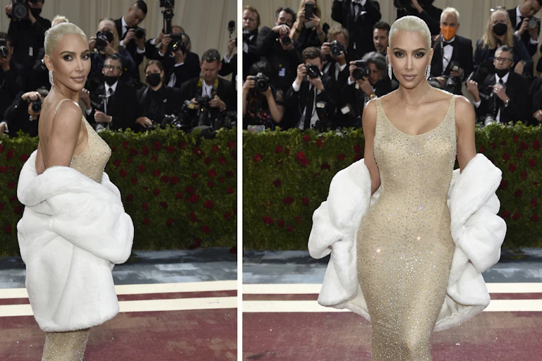 Kim Kardashian at the Met Gala