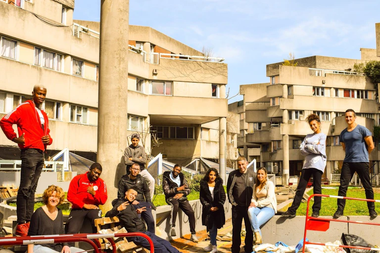 Des jeunes habitants de Saint-Denis (93) qui ont participé à la recherche participative Pop-Art.