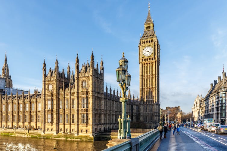 View of the Houses of Parliament and Big Ben