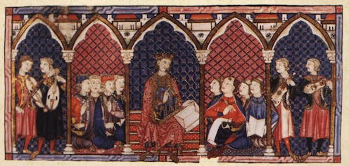 Alfonso X y su declaración de amor a la Virgen María Alfonso X y su declaración de amor a la Virgen María