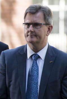 Leader of the DUP Jeffrey Donaldson.