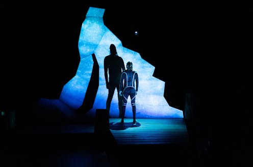 South Australia's Limestone Coast was formed from the bones of dead fish. Cathedral brings the story of these caves to the stage