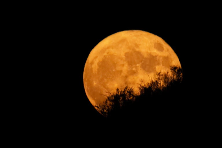 Image of the Harvest Moon - October 1 2020.