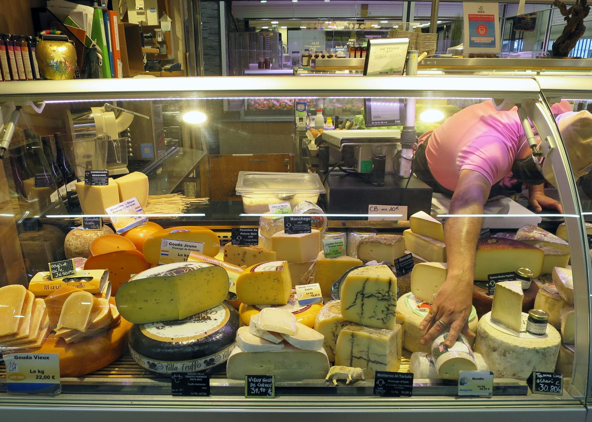 Fromagerie Hardouin-Langlet à Paris.