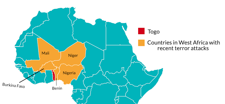 Togo looks like West Africa’s new frontier of violent extremism