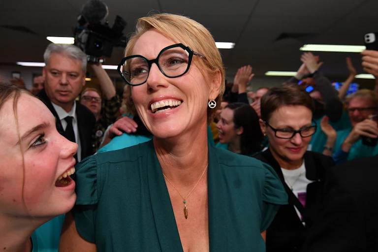 New independent MP for Goldstein Zoe Daniel