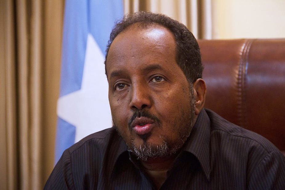 President of the Federal Republic of Somalia Hassan Sheikh Mohamud 