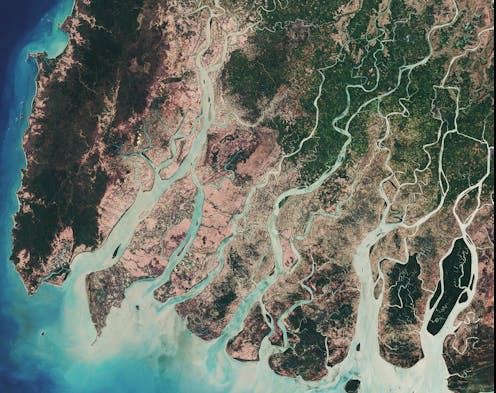 Rivers can suddenly change course – scientists used 50 years of satellite images to learn where and how it happens