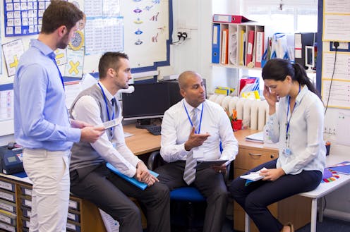 Teachers' stress isn't just an individual thing – it's about their schools too