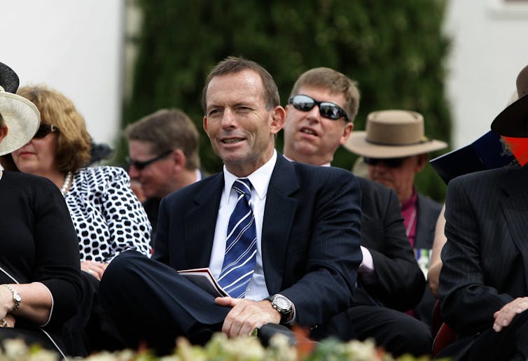 Former prime minister Tony Abbott