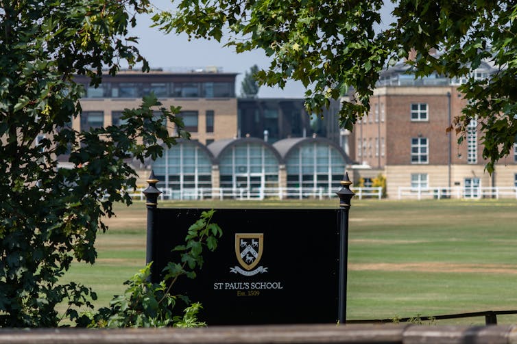 External view of St Paul's School