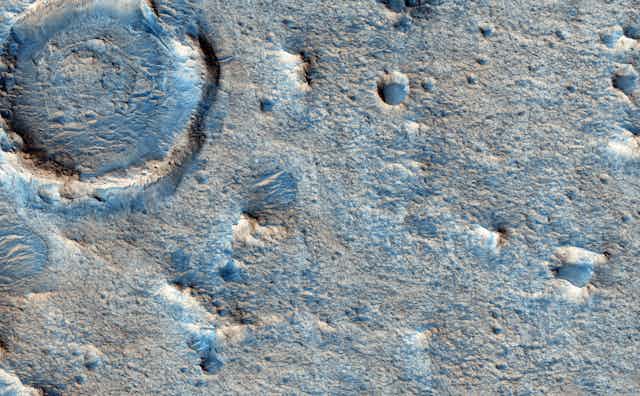 Image of Oxia Planum – where the rover was set to land.