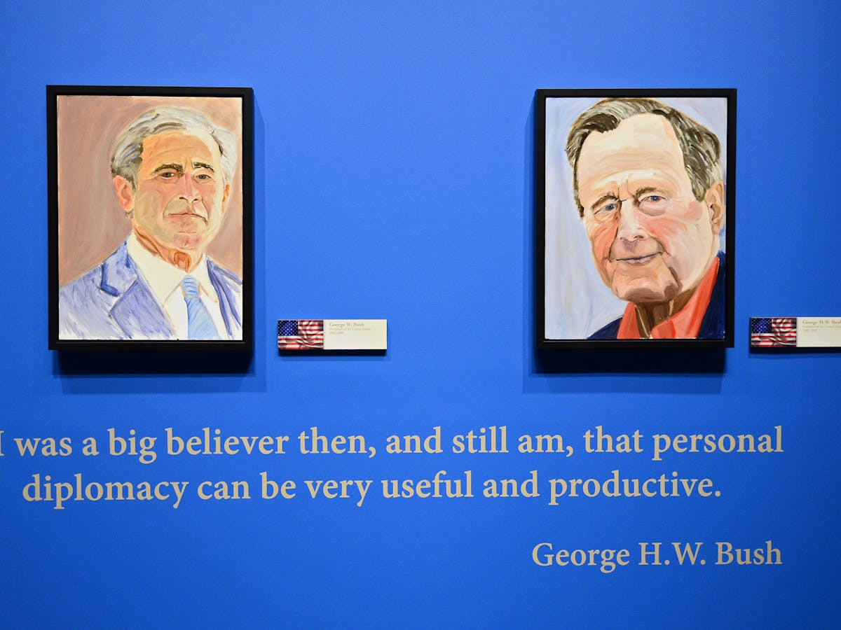 Republican Elephant In The Room George W Bush Is No Artist