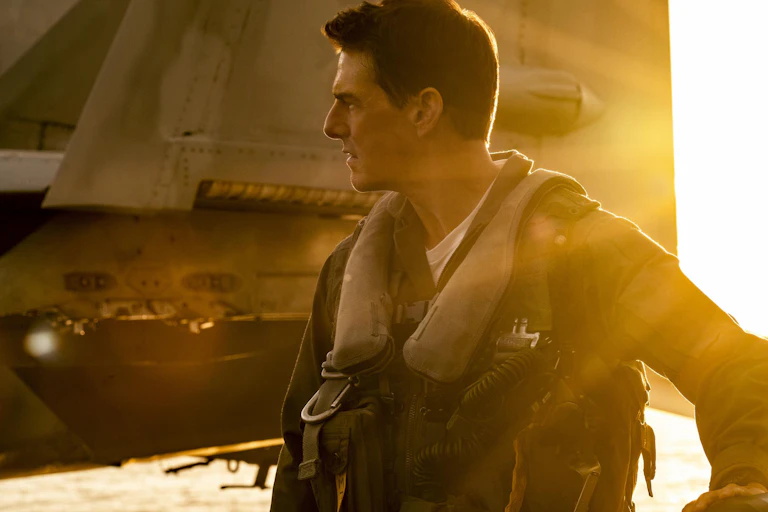 Tom Cruise in Top Gun