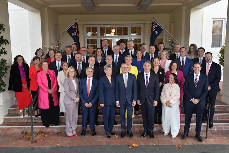 Prime Minister Anthony Albanese and his ministers