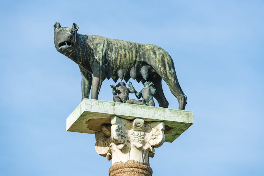 capitoline wolf legend ile ilgili görsel sonucu