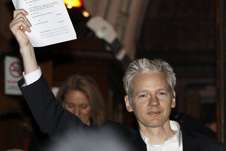 Julian Assange in 2010