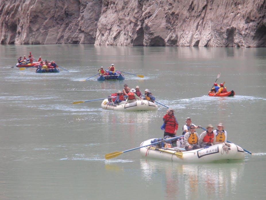 Ecotourism for the Chinese: up the creek without a paddle