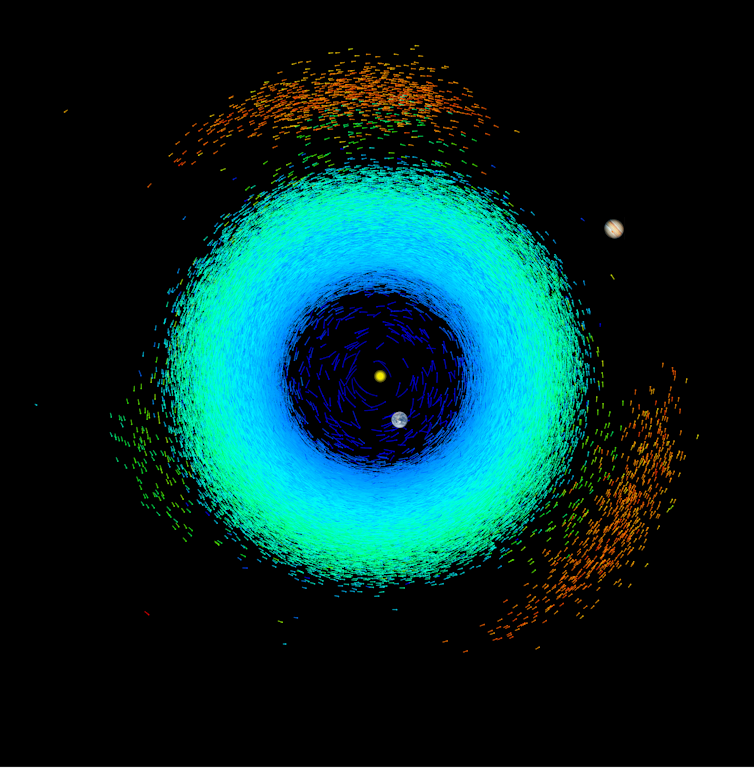 Imágenes de Gaia de la Vía Láctea