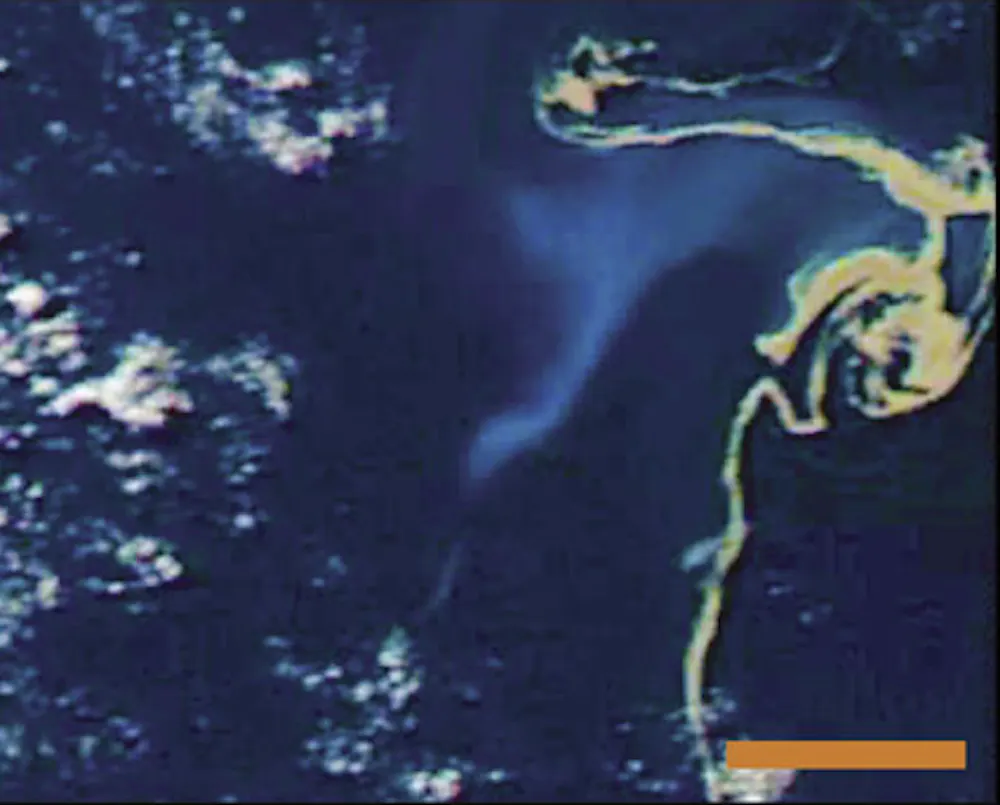 Floating Volcanos Underwater volcano creates huge floating islands of rock, disrupts shipping