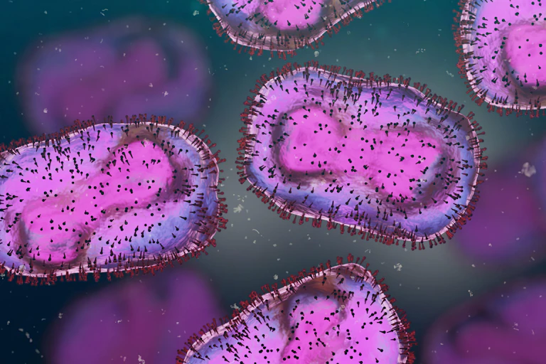 Monkeypox virions
