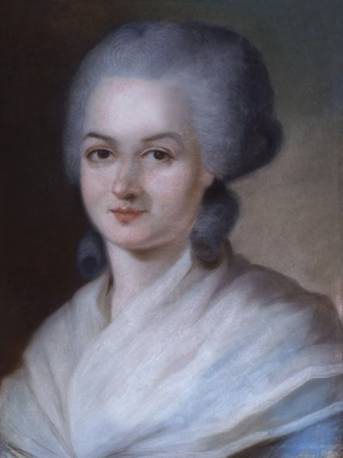 Olympe de Gouges retratada por Alexander Kucharsky. Wikimedia Commons / Bonarov,, CC BY-SA