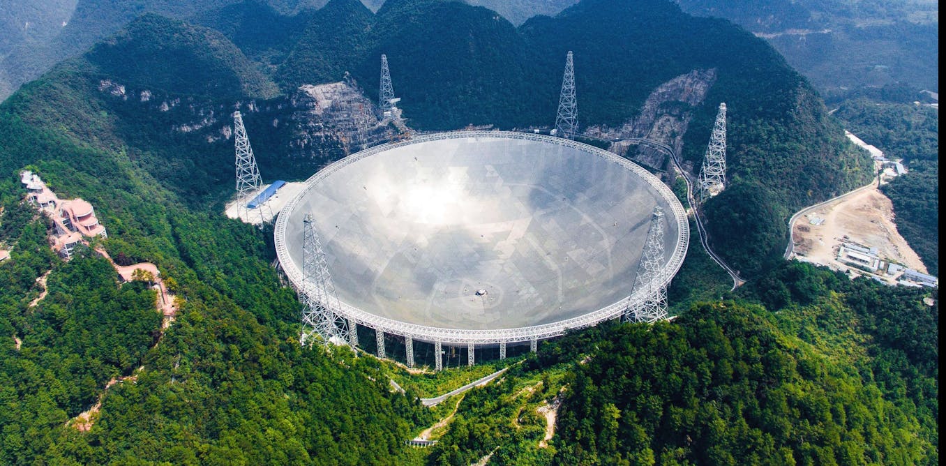 sabio Respetuoso del medio ambiente giro ¿Un radiotelescopio gigante en China acaba de descubrir extraterrestres? No  tan rapido…