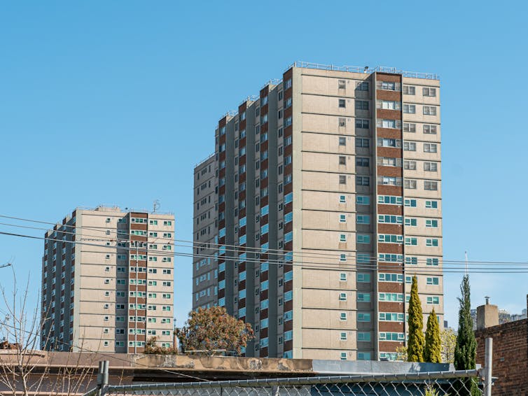 housing commission flats in Melbourne