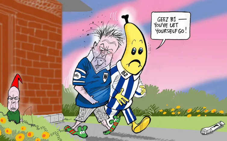 Cartoon of Anthony Albanese
