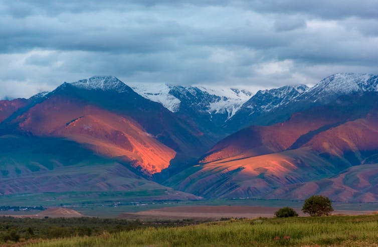 Image of the Tian Shan region.