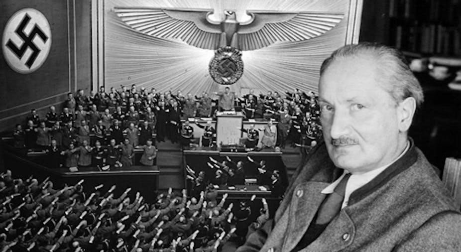 Image result for heidegger nazi