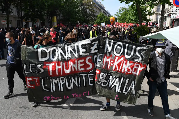 Manifestation du 1ᵉʳ mai 2022